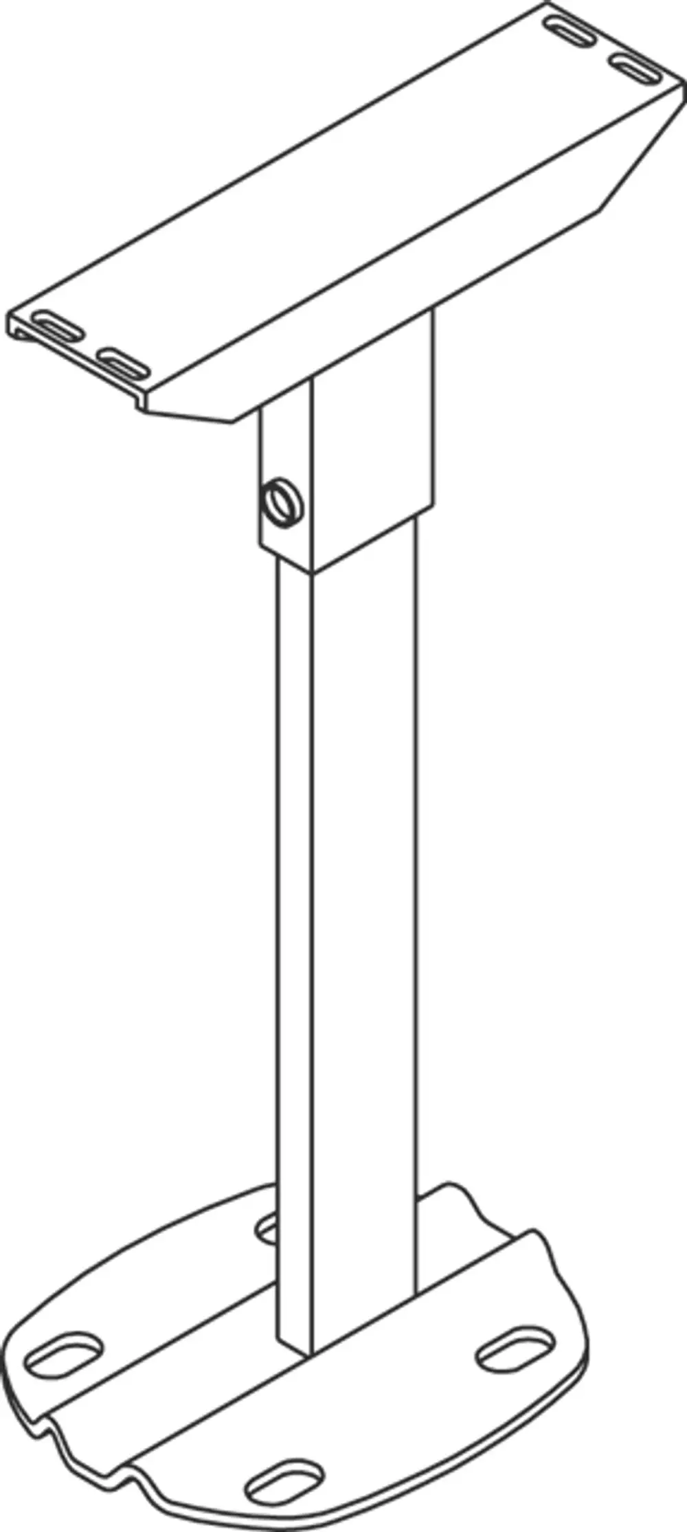 Kermi Standkonsole Typ21 weiß ZB00870004